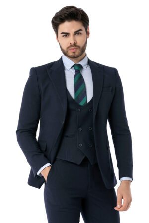 Lacivert_ slim fit Takım